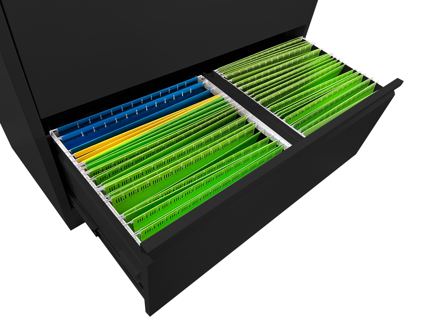 VIYET 4-Drawer Lateral File Cabinet with Lock - Tall Heavy-Duty Metal Filing Cabinet for Home Office, 110lbs/Drawer, Quiet Full-Extension Slides, Fits Letter/Legal/A4/F4