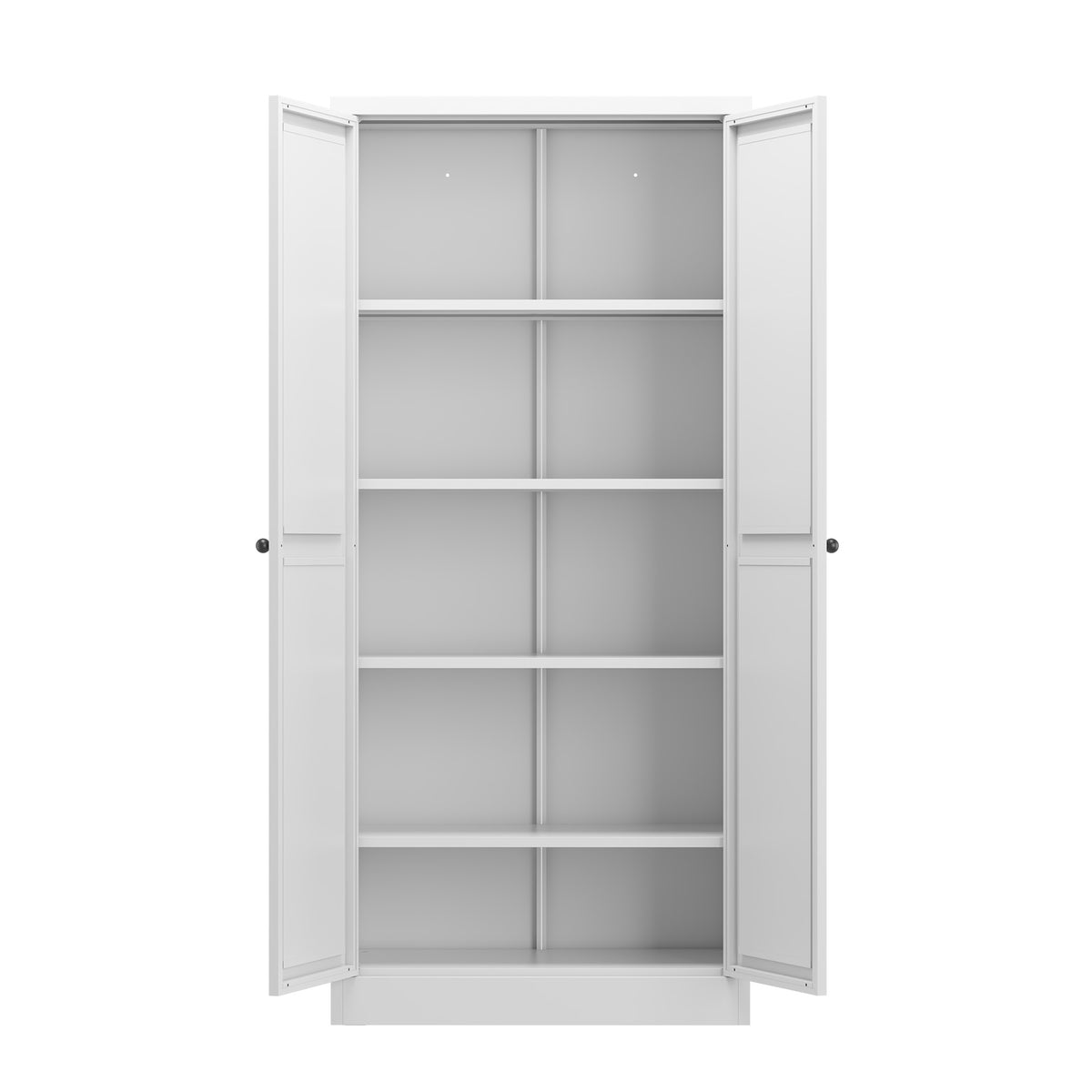 VIYET 61" Metal Pantry Cabinet, 4 Adjustable Shelves, Freestanding Kitchen Storage Cabinet, Slim Food Organizer for Kitchen, Dining Room