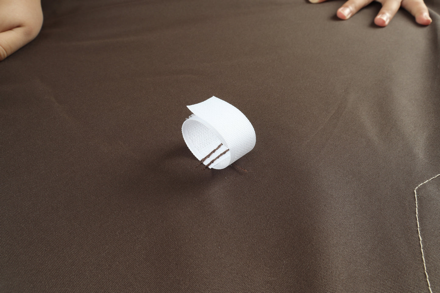 VIYET 10x10 Ft Double Tiered Gazebo Replacement Canopy, Wavy Border UV Protection Cover w/Mosquito Net (Brown, Frame Not Included)