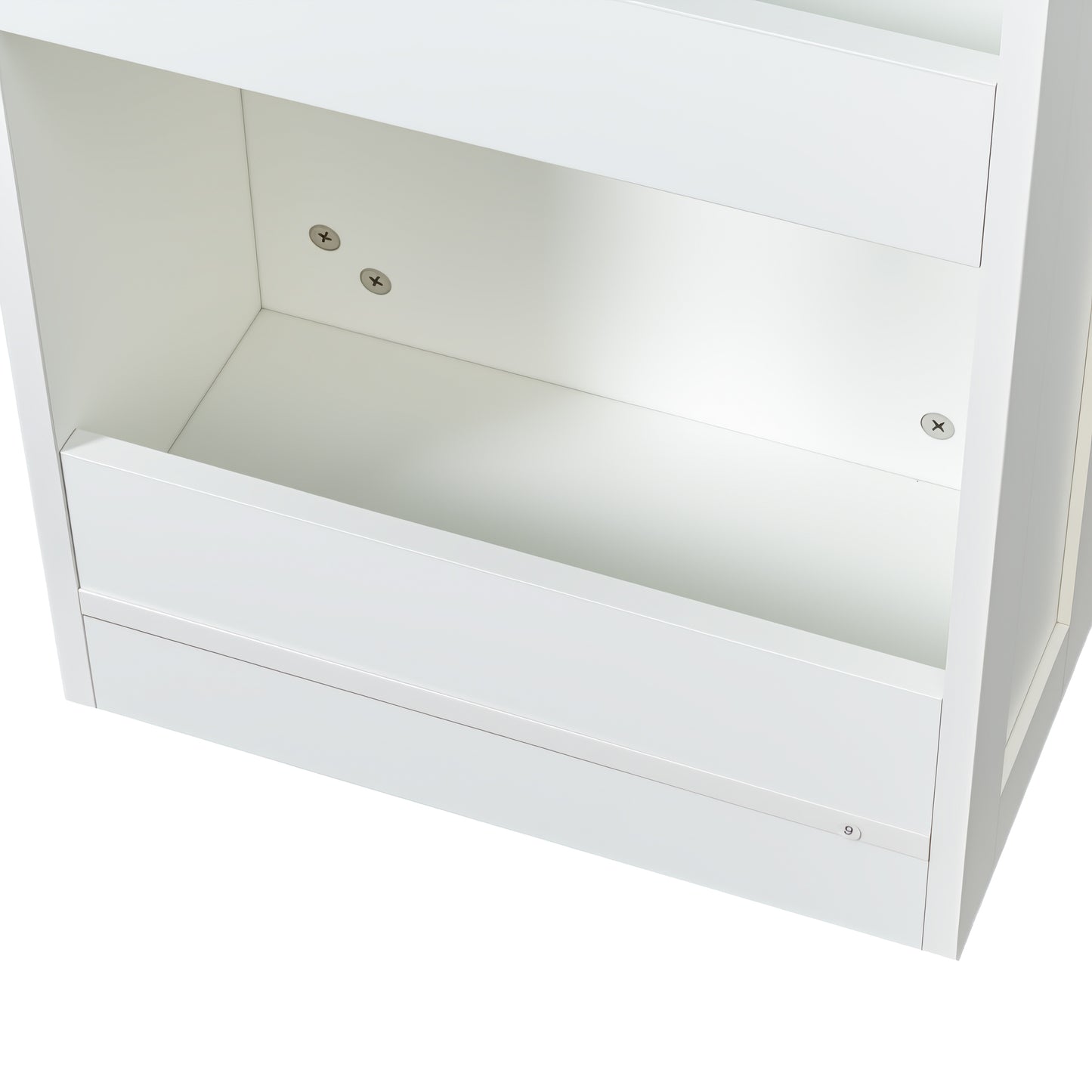 VIYET 71"H 7-Tier Multi-Functional Pull-Out Storage Shelf, Single-Sided Open Shelf, Organizer for Kitchen, Living Room & Narrow Spaces,white