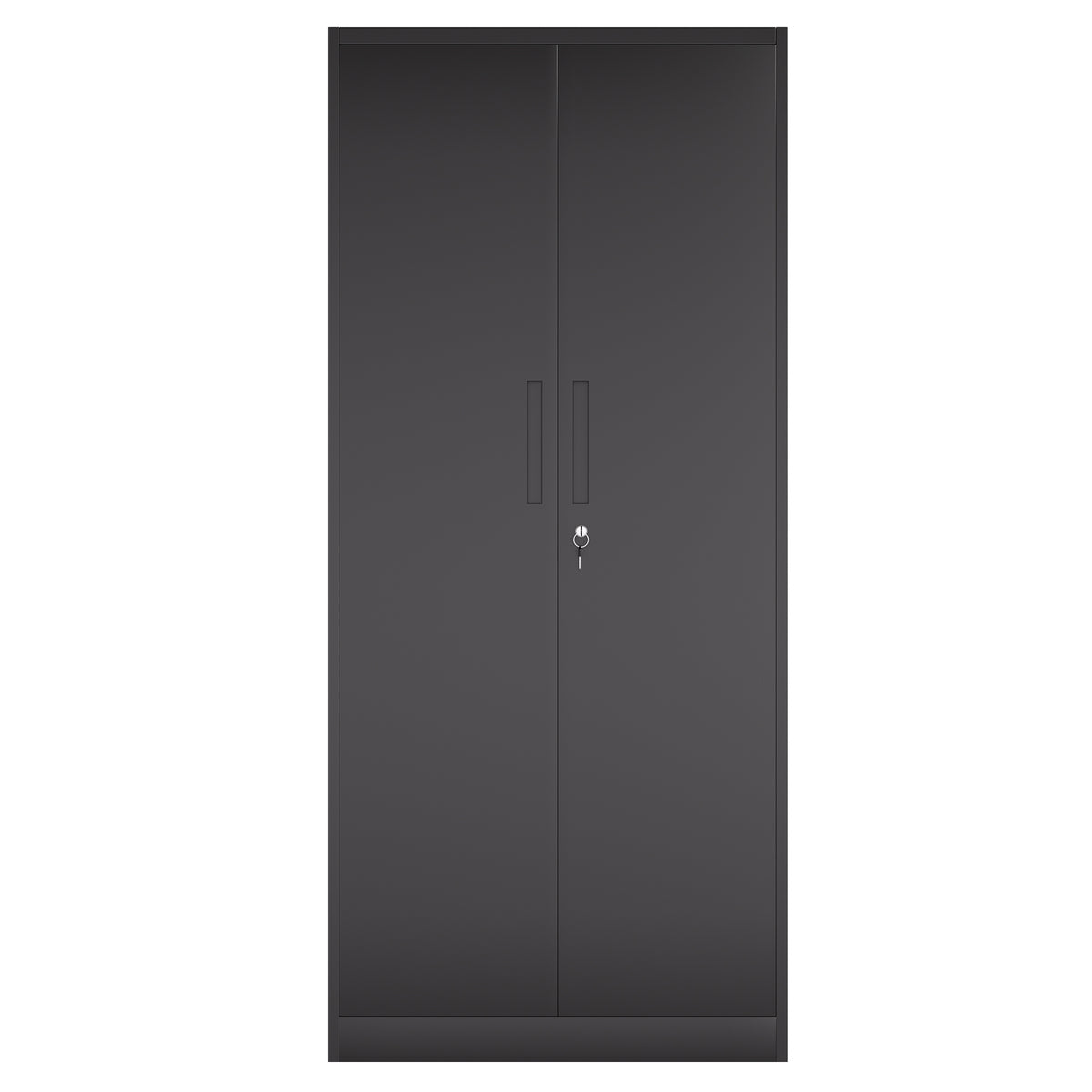 VIYET 71" Metal Storage Cabinet, Lockable Steel Utility Cabinet with 4 Adjustable Shelves, 180 Lbs per Shelf, Double Doors for Office & Pantry