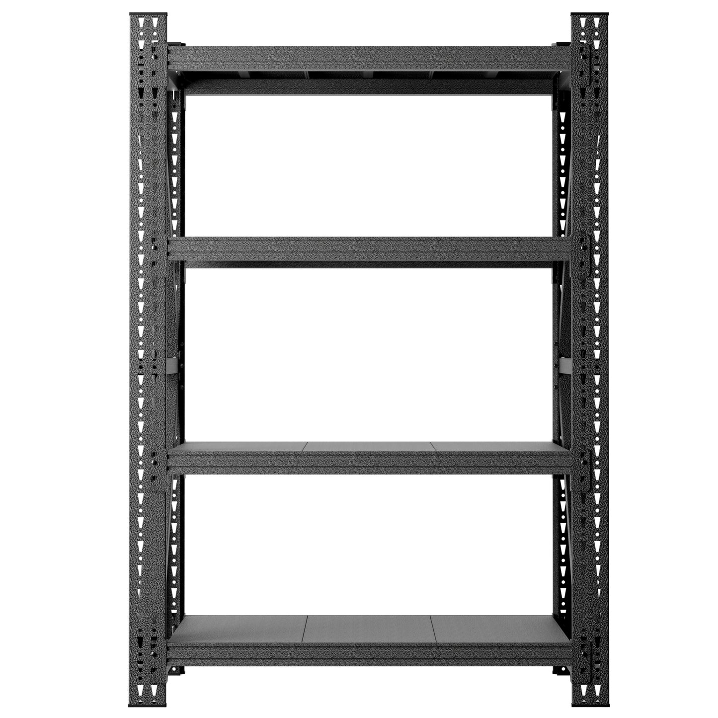 VIYET Heavy Duty Garage Shelving Unit, 69" H x 47" W Metal Storage Rack, 4000 lb Capacity Adjustable Steel Shelves for Garage, Warehouse