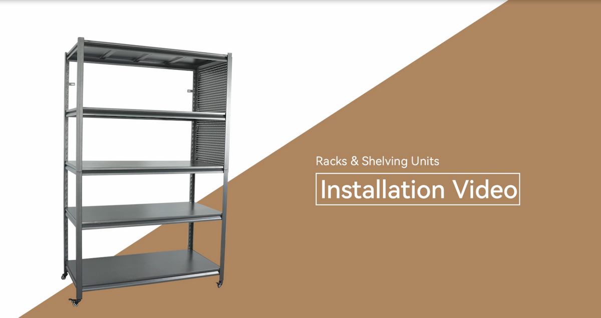 Steel Rack Installation Storage Racks & Shelving Units – Steelsbox
