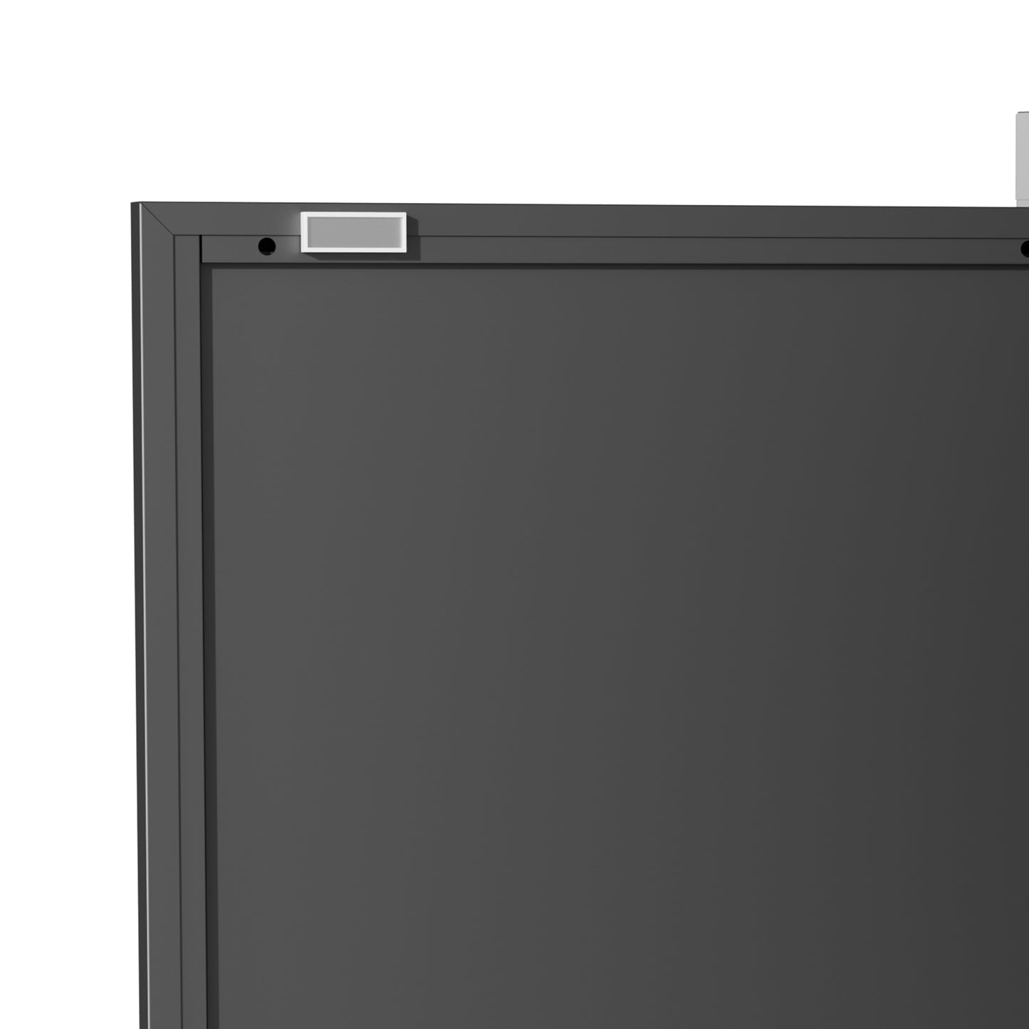 VIYET 72" Black Metal Kitchen Pantry Cabinet with Large Countertop, Adjustable Shelves & Hooks, Freestanding Coffee Bar Storage Cabinet