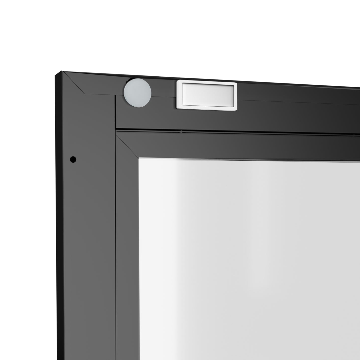 VIYET Metal Pantry Cabinet, 72" Tall Kitchen Storage Cabinet with Glass Doors and 5 Adjustable Shelves, Freestanding Steel Utility Cabinet for Kitchen, Bathroom, Pantry, Black