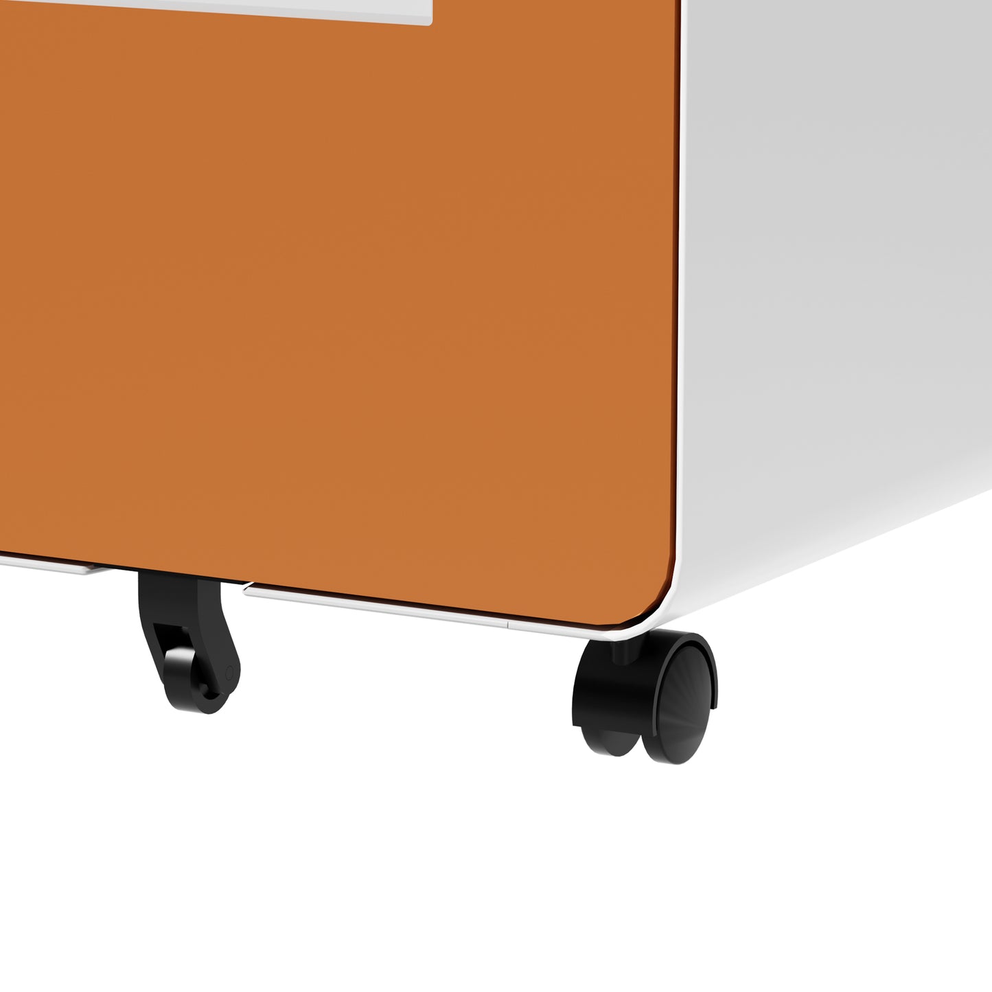 VIYET 3 Drawer Mobile File Cabinet, Rolling Metal Filing Cabinet with Lock, Steel Office Storage Cabinet on Wheels for Letter Legal Files, Home Office Organizer