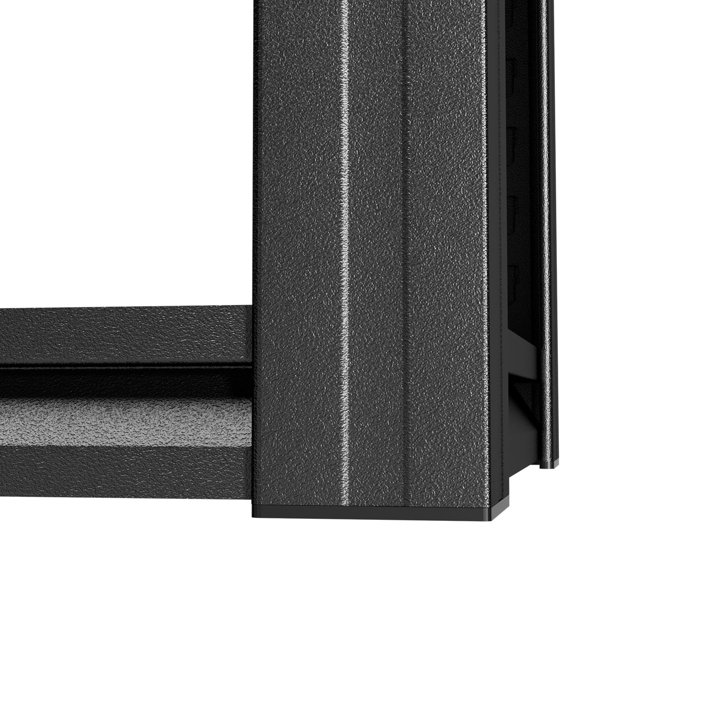 VIYET 3-Tier Metal Storage Shelf with Pegboard, 660 lbs Capacity, Adjustable Garage Shelving Rack for Tools, Workshop, Basement & Utility Room