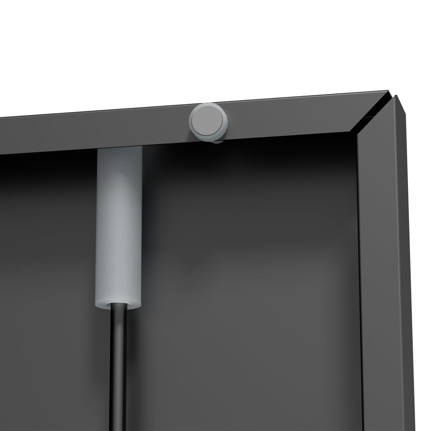 VIYET 35" Metal Storage Cabinet with Lock & 2 Drawers, Locking Steel Office File Cabinet with Adjustable Shelf for Home, Garage & School