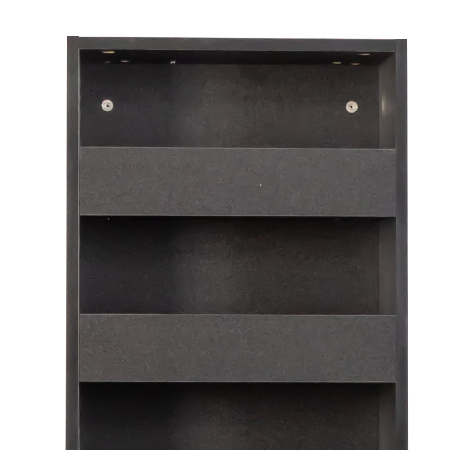 VIYET 71"H 7-Tier Multi-Functional Pull-Out Storage Shelf, Single-Sided Open Shelf, Organizer for Kitchen, Living Room & Narrow Spaces,black