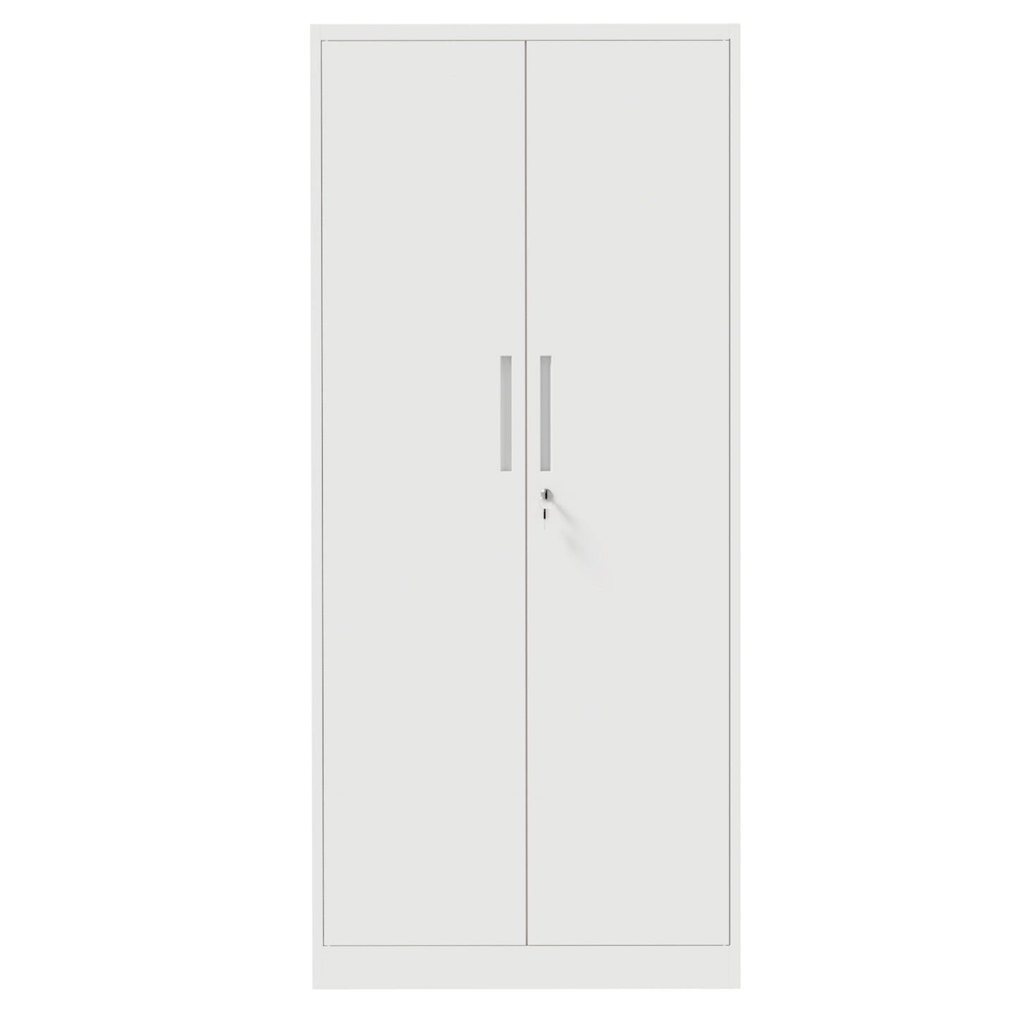 VIYET 71" Metal Storage Cabinet with Locking Doors, 4 Adjustable Shelves, Heavy Duty Steel Utility Cabinet for Garage, Office, Pantry & Classroom