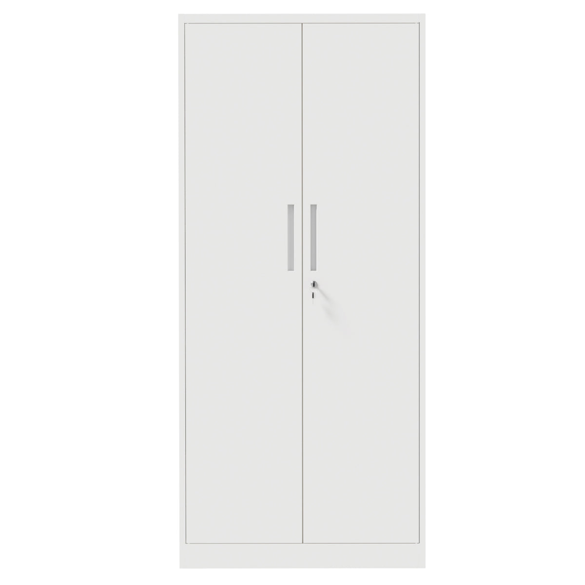 VIYET 71" Metal Storage Cabinet, Lockable Steel Utility Cabinet with 4 Adjustable Shelves, 180 Lbs per Shelf, Double Doors for Office & Pantry