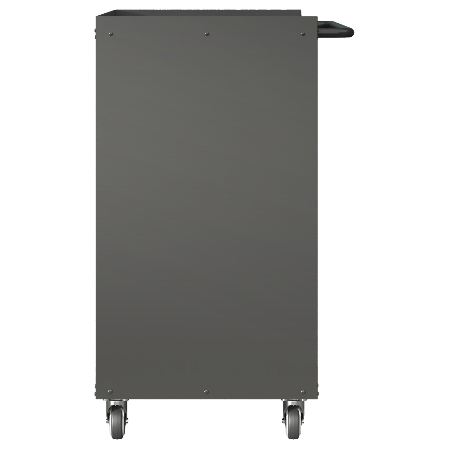 VIYET 35"H 3-Drawer Heavy-Duty Steel Storage Cabinet, Lockable Wheels,200LBS Capacity, Garage/Office/Home, Black+Gray