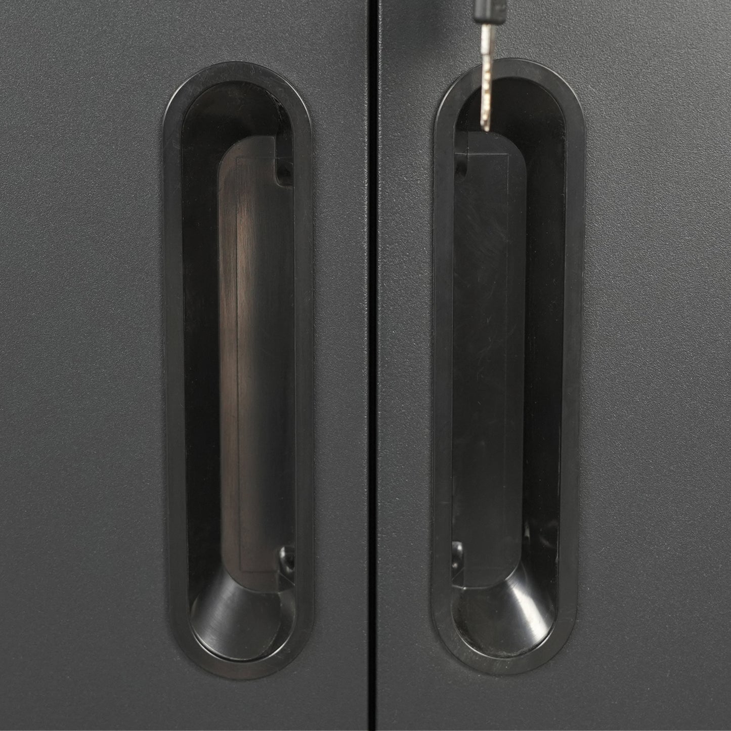 VIYET 31"H Heavy-Duty Cold-Rolled Steel Cabinet with Wheels - Lockable (2 Keys) + Adjustable Shelf, 360° Silent Lockable Casters, DIY Workstation Top, Mobile Organizer for Garage/Home/Office/Kitchen