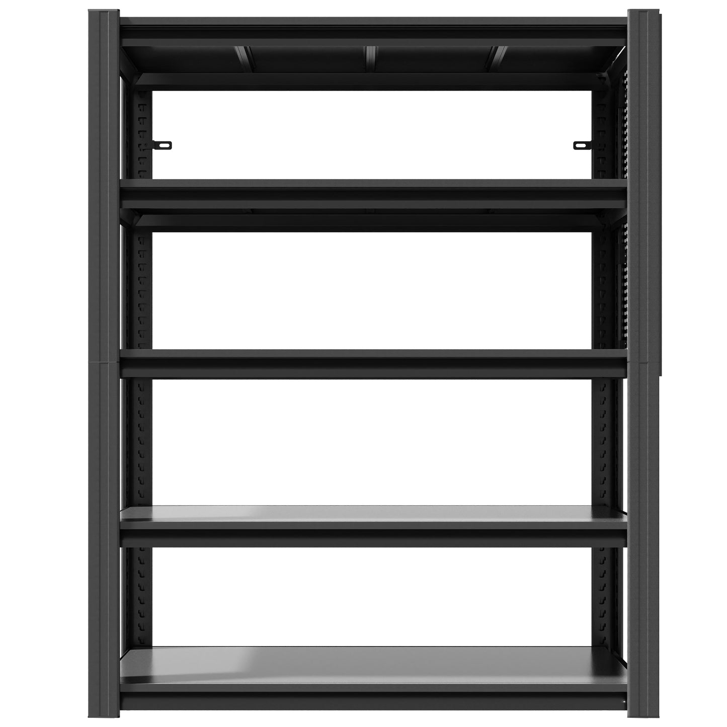 VIYET 78"H 5-Tier Heavy-Duty Metal Shelving with Pegboard- 2000LBS Total Capacity (400LBS/Shelf), Adjustable Multipurpose Storage Rack for Garage/Warehouse/Office/Kitchen - 47.2"W×18"D