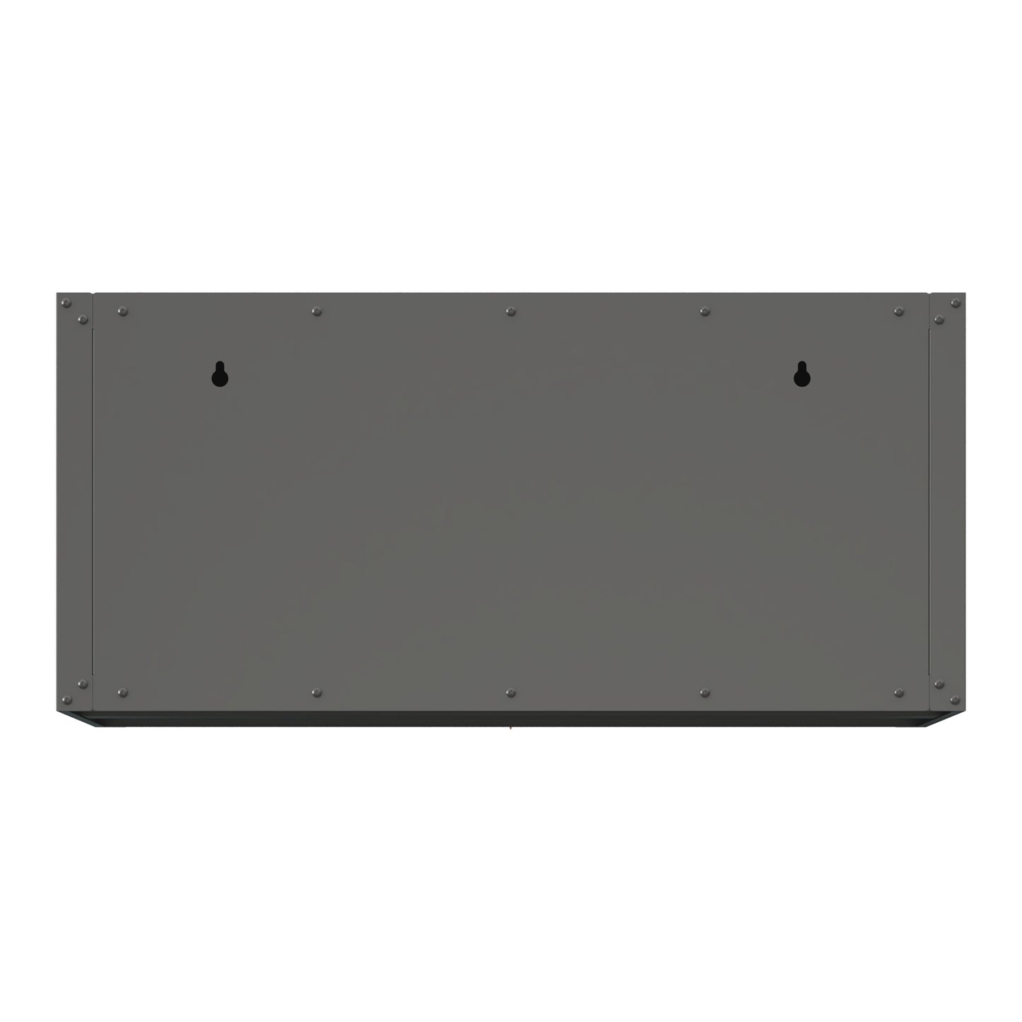 VIYET Heavy Duty Wall Mounted Tool Storage Cabinet, Lockable Steel Garage Cabinet with Lift-Up Door, Industrial Wall Organizer