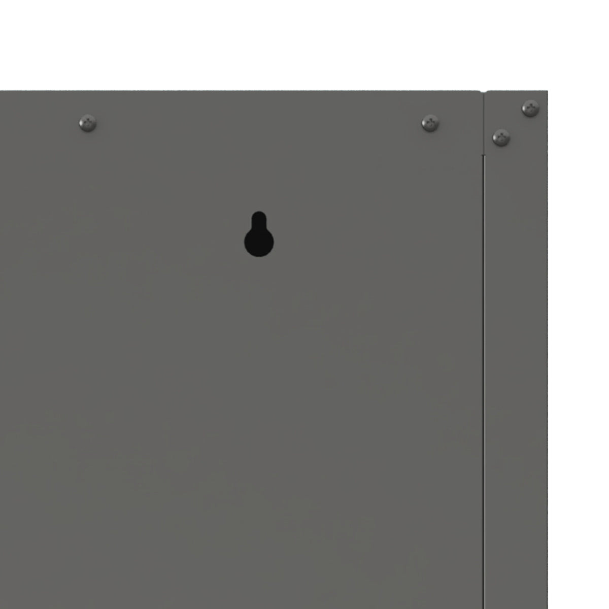 VIYET Wall Mounted Garage Cabinet, Lockable Metal Tool Storage Cabinet with Lift-Up Door, 120 Lbs Capacity, Steel Workshop Organizer