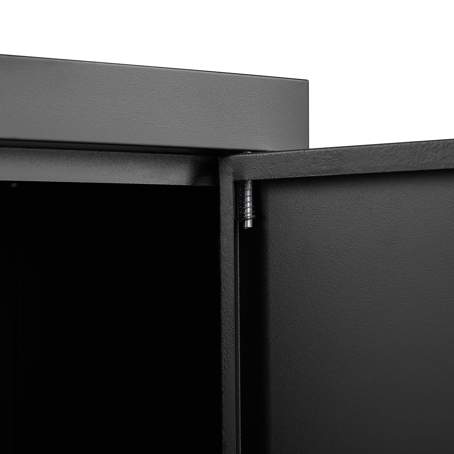 VIYET 36"H Storage Locker File Organizer, Steel Cabinet w/ Door Locks & 2 Adjustable Shelves, Multi-Scene Use