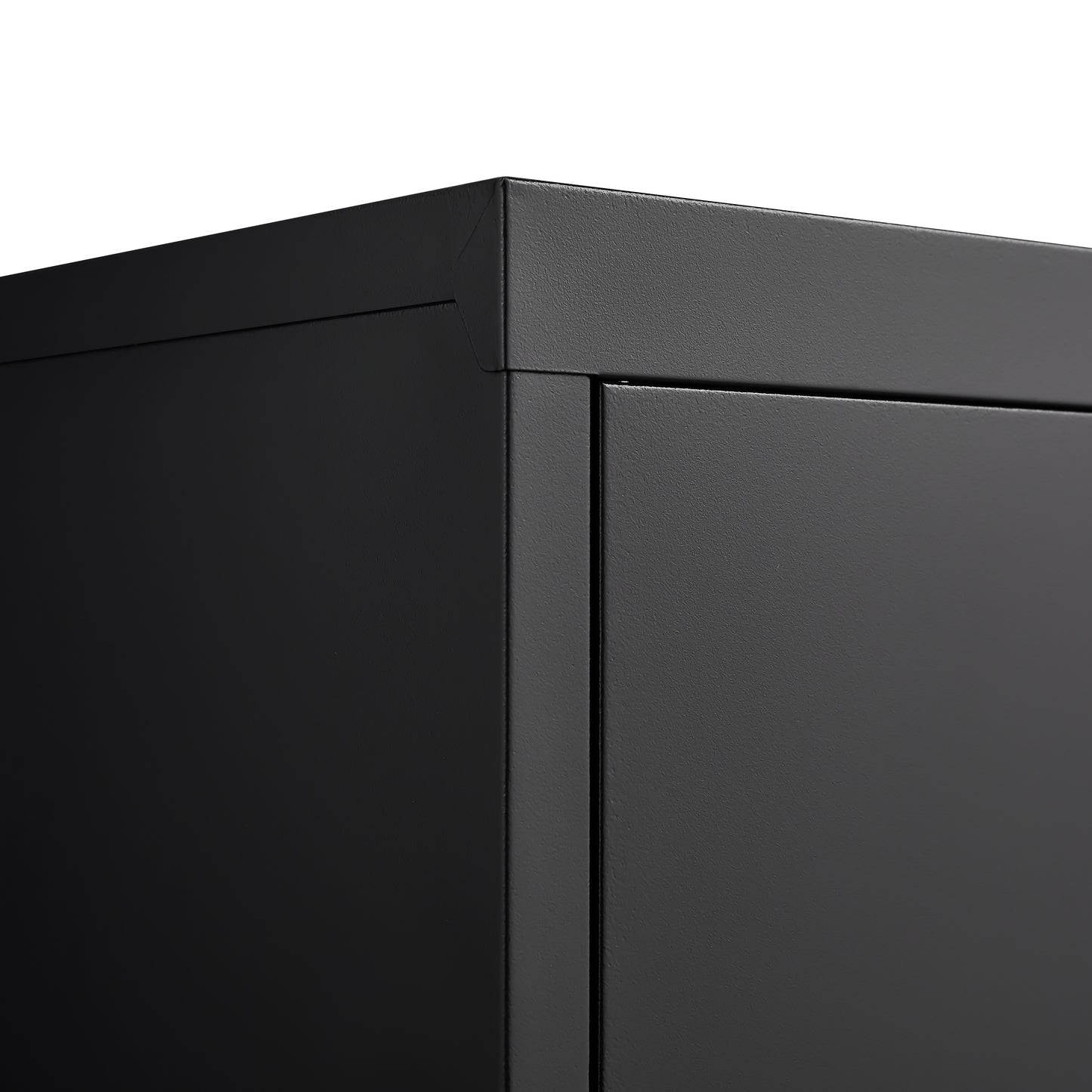 VIYET 36"H Storage Locker File Organizer, Steel Cabinet w/ Door Locks & 2 Adjustable Shelves, Multi-Scene Use