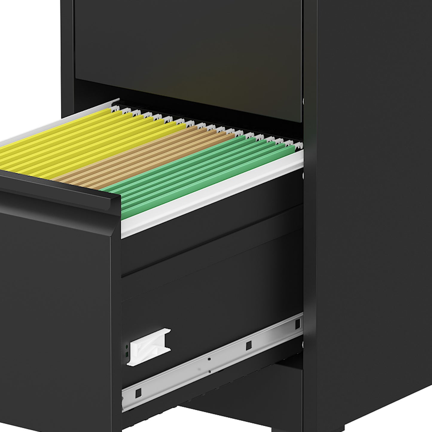 VIYET 64"H 5-Drawer Metal Vertical File Cabinet with Lock & Wheels,Heavy-Duty Storage for Home Office, Fits A4/Letter/Legal (Assembly Required)