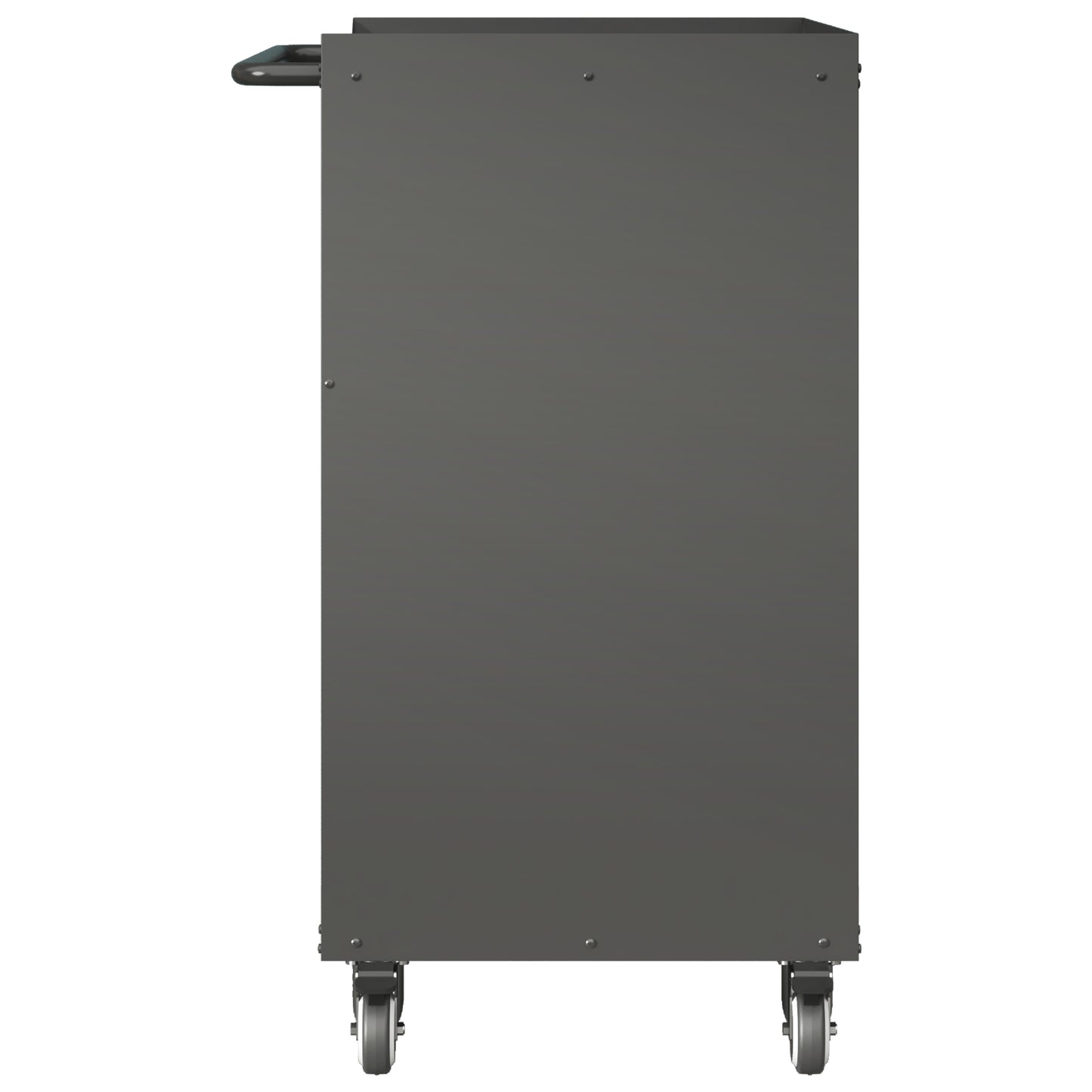 VIYET 35"H 3-Drawer Heavy-Duty Steel Storage Cabinet with Lockable Wheels, 200LBS Capacity for Garage/Office/Home Organizer (Black)