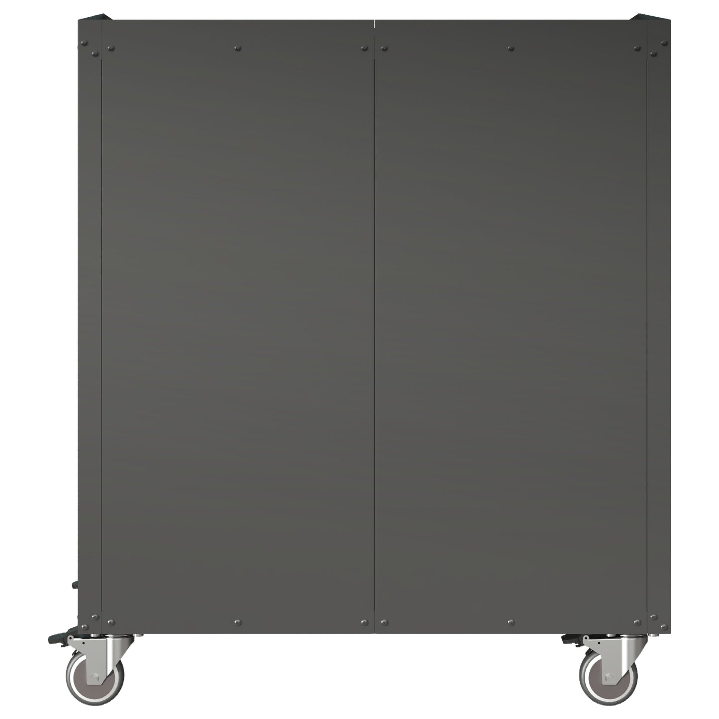 VIYET 35"H 3-Drawer Heavy-Duty Steel Storage Cabinet with Lockable Wheels, 200LBS Capacity for Garage/Office/Home Organizer (Black)