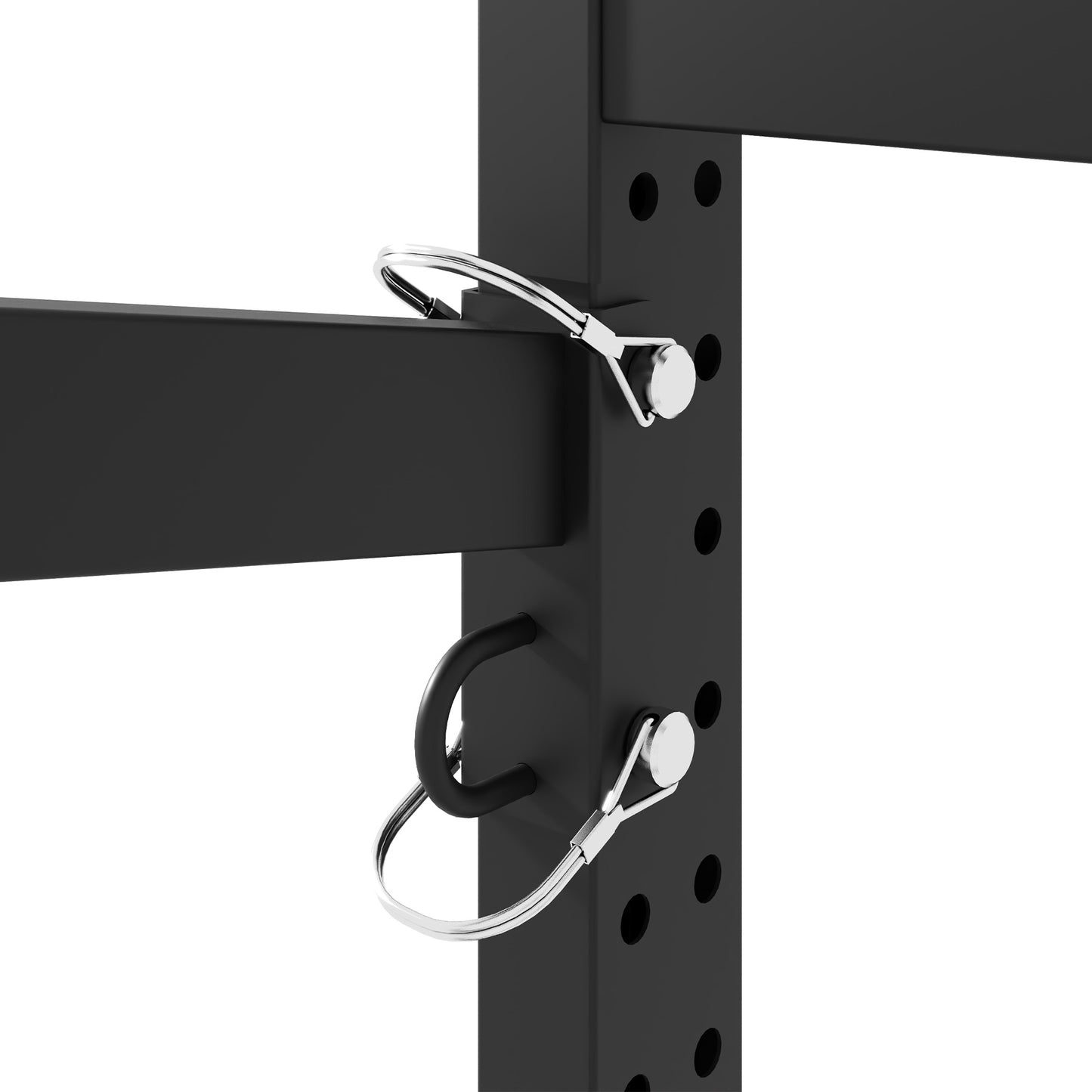 VIYET 80"H Freestanding Kayak Storage Rack, Heavy-Duty Adjustable Stand with Lockable Wheels, Holds 4 Kayaks/Canoe/SUP/Surfboard (Black)