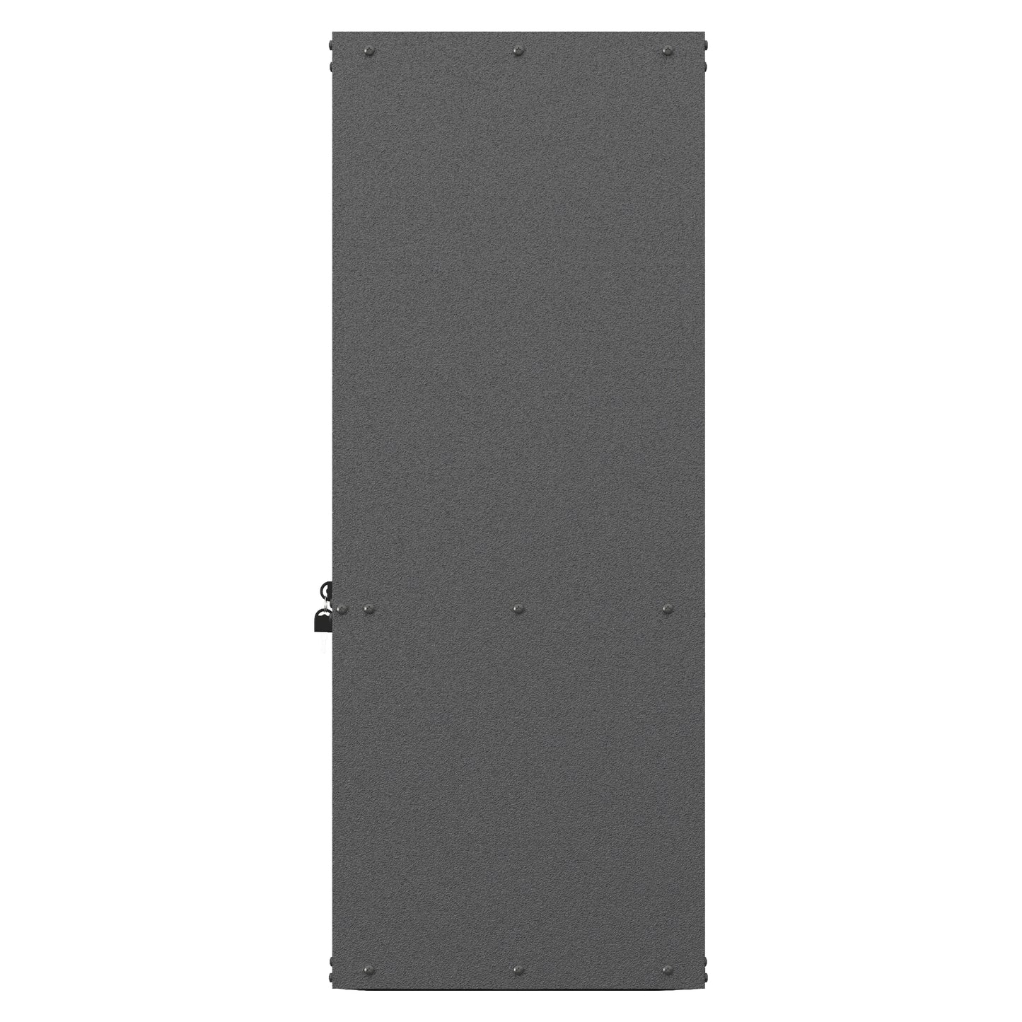 VIYET 30"H Wall-Mounted Steel Cabinet, Locking Doors, Open Drawer & Adjustable Shelf, Rust-Resistant Cold-Rolled Steel, Garage/Office/Warehouse/Home/School