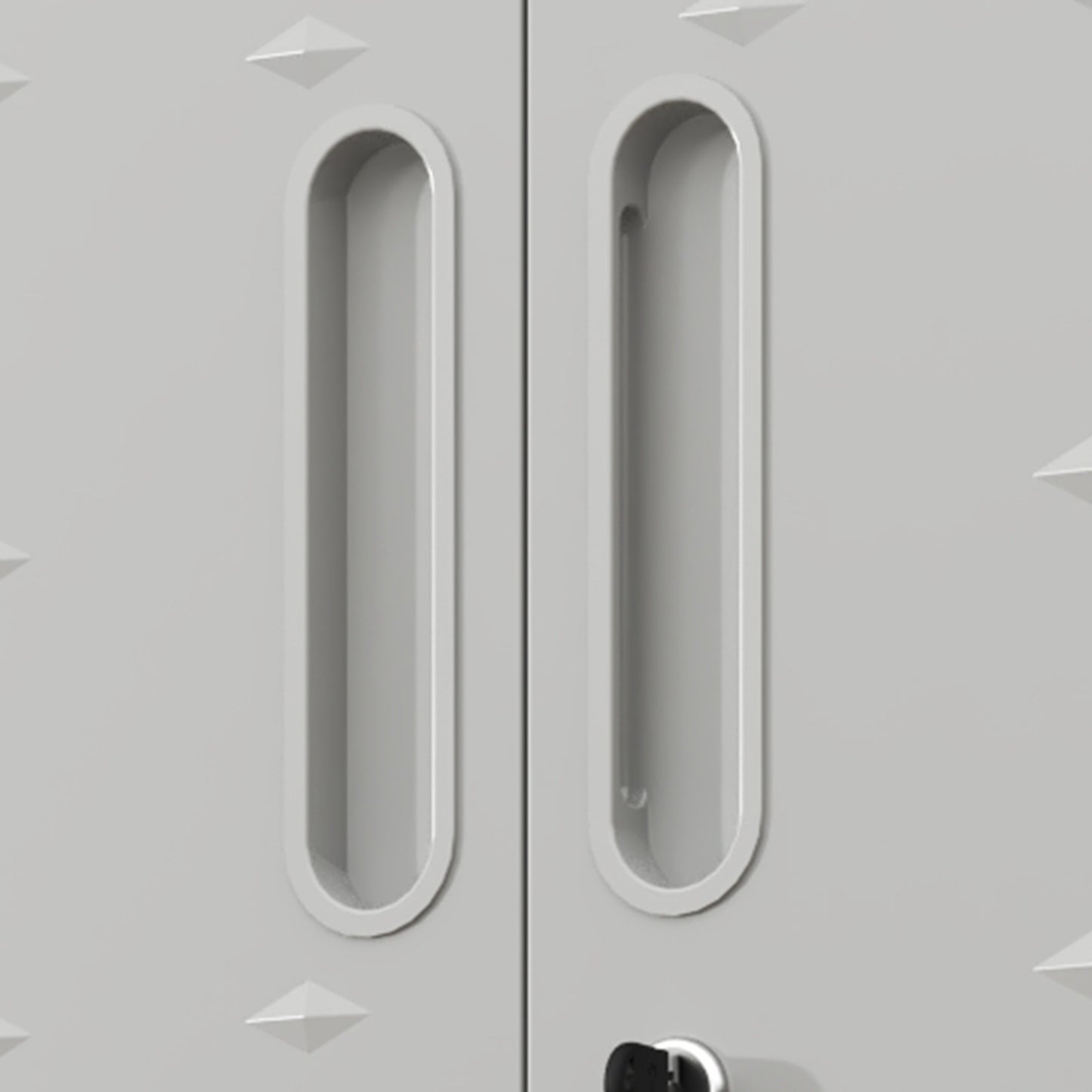 VIYET 30"H Wall-Mounted Steel Cabinet, Locking Doors, Open Drawer & Adjustable Shelf, Rust-Resistant Cold-Rolled Steel, Garage/Office/Warehouse/Home/School