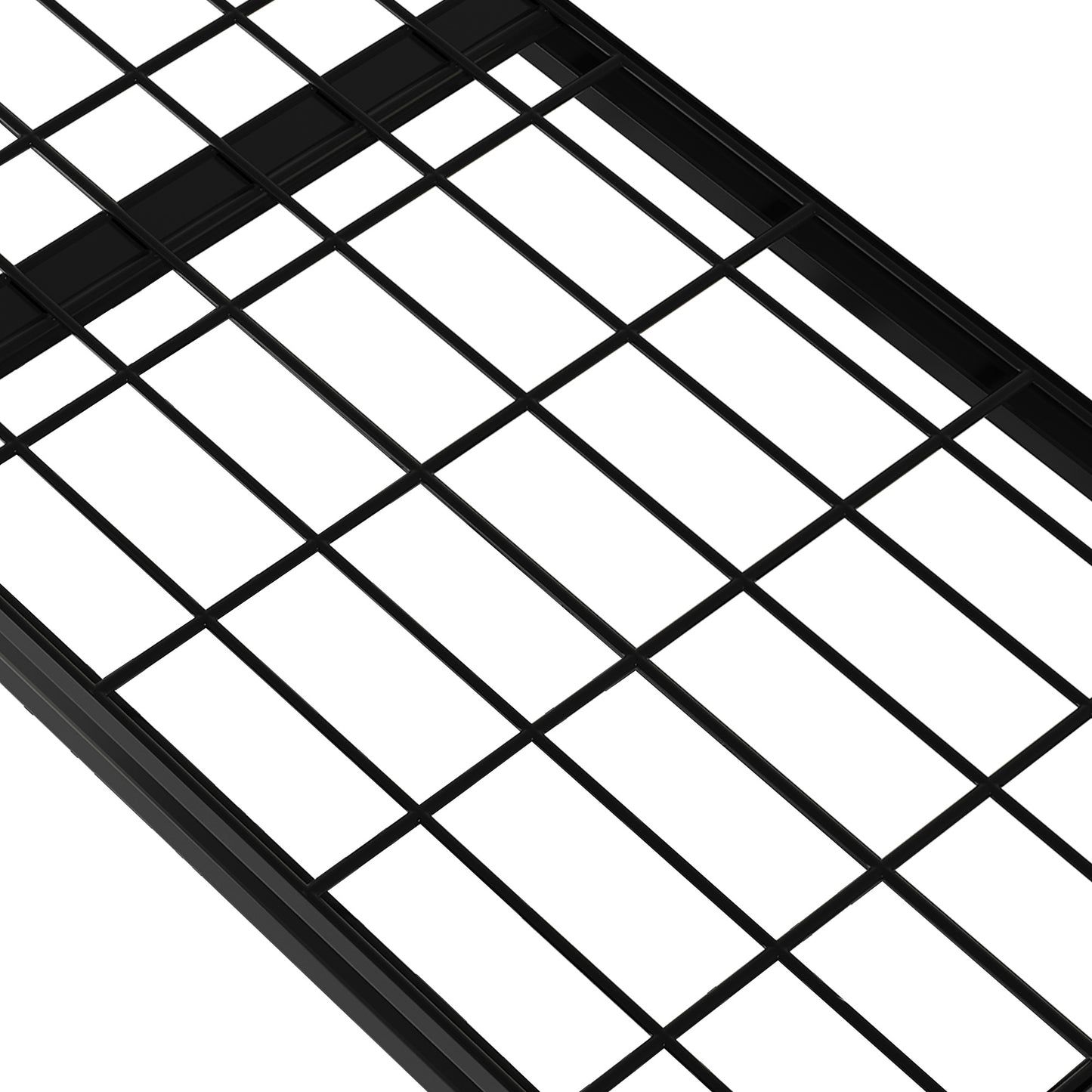 VIYET 72" Heavy Duty 5 Tier Mesh Metal Storage Shelves 2000LBS Industrial Garage Shelving Unit Adjustable Wire Rack