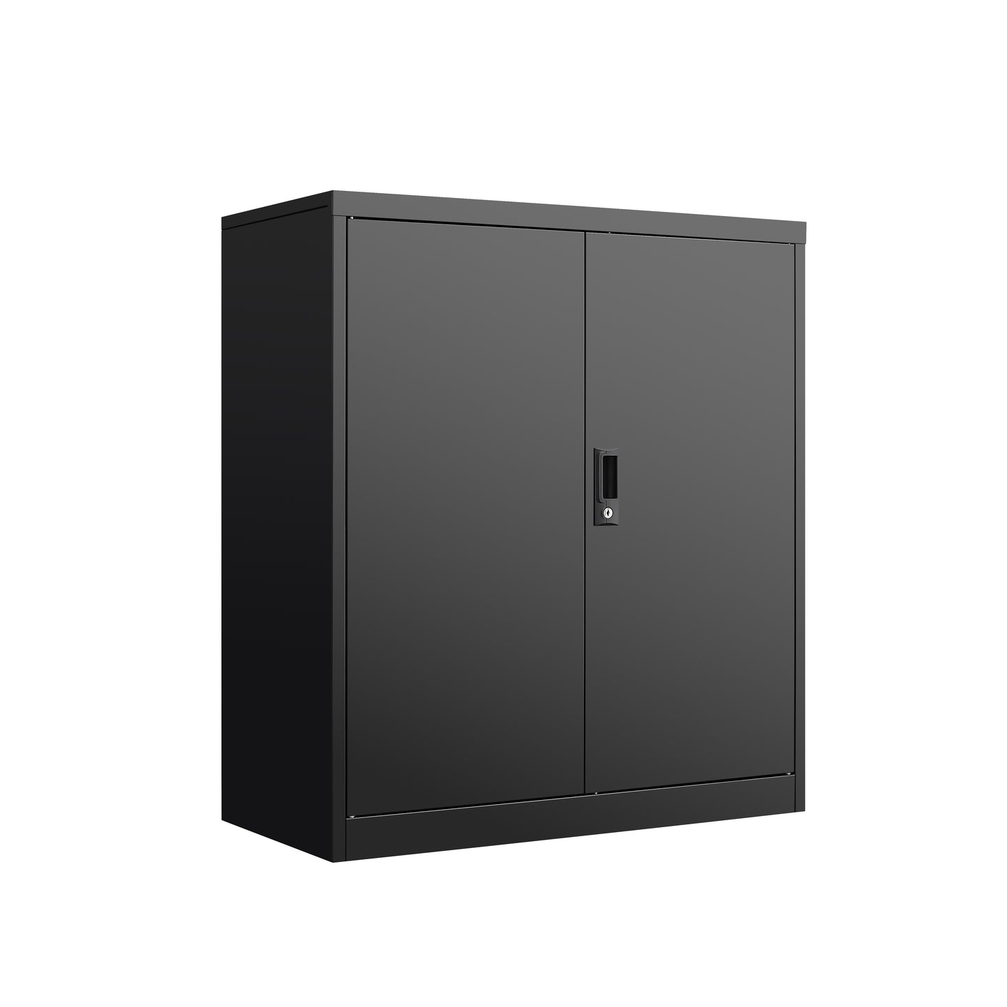 VIYET 36"H Storage Locker File Organizer, Steel Cabinet w/ Door Locks & 2 Adjustable Shelves, Multi-Scene Use